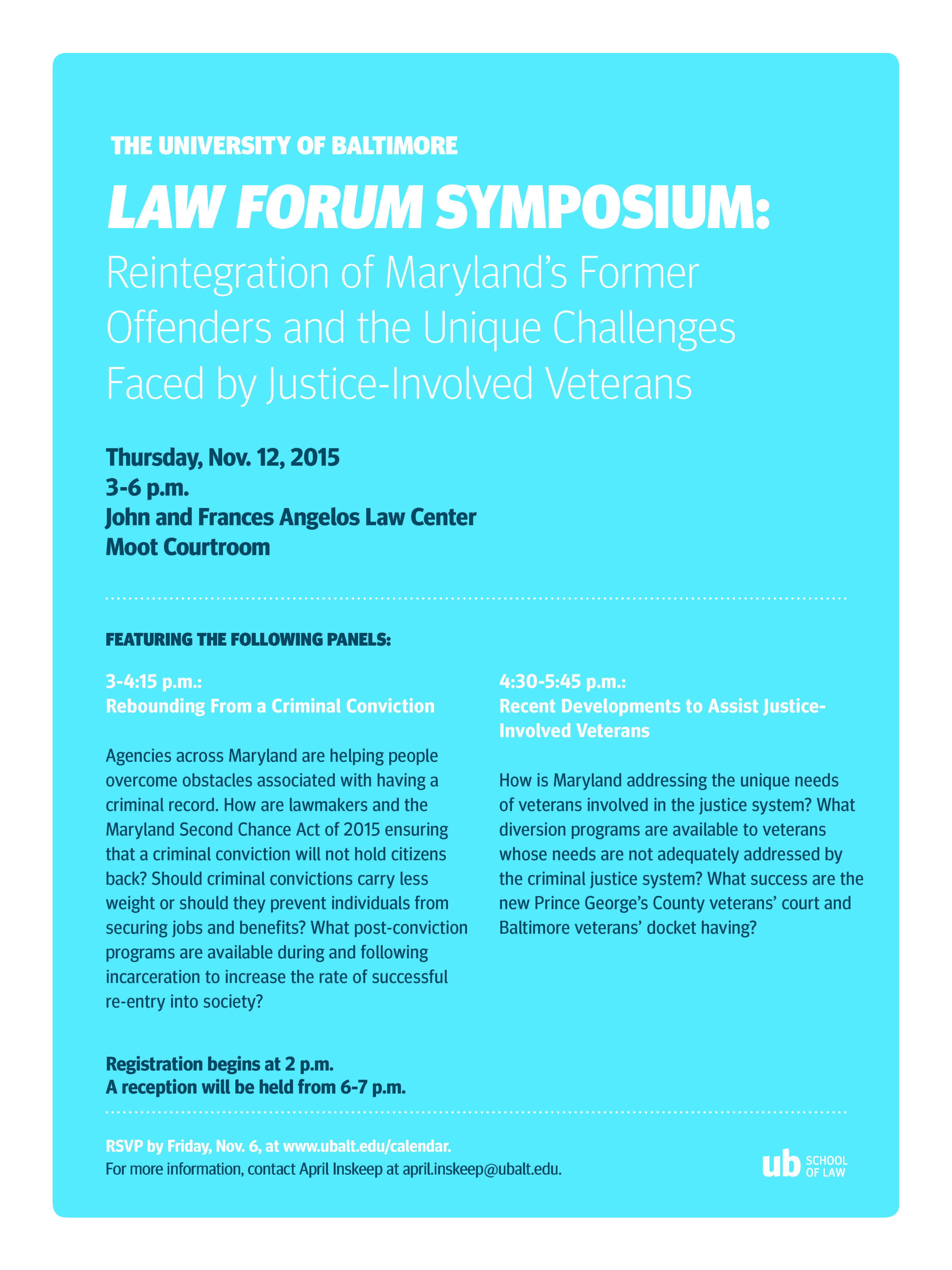 Law Forum 2015 Symposium